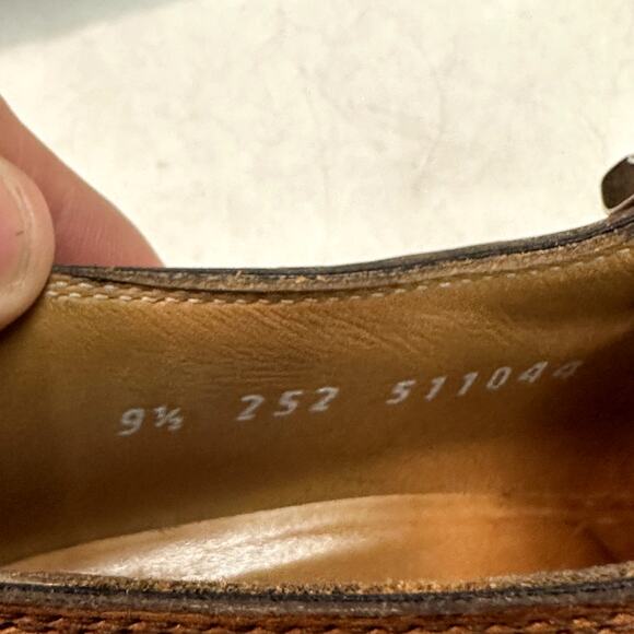 EXCELLENT Barrett Italy Single Buckle Monk Strap Derby Brown UK 9.5 / US 10.5 - Picture 10 of 13